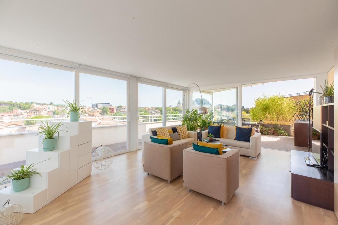 Iflat Garbatella Grand Penthouse Appartement Rome Buitenkant foto