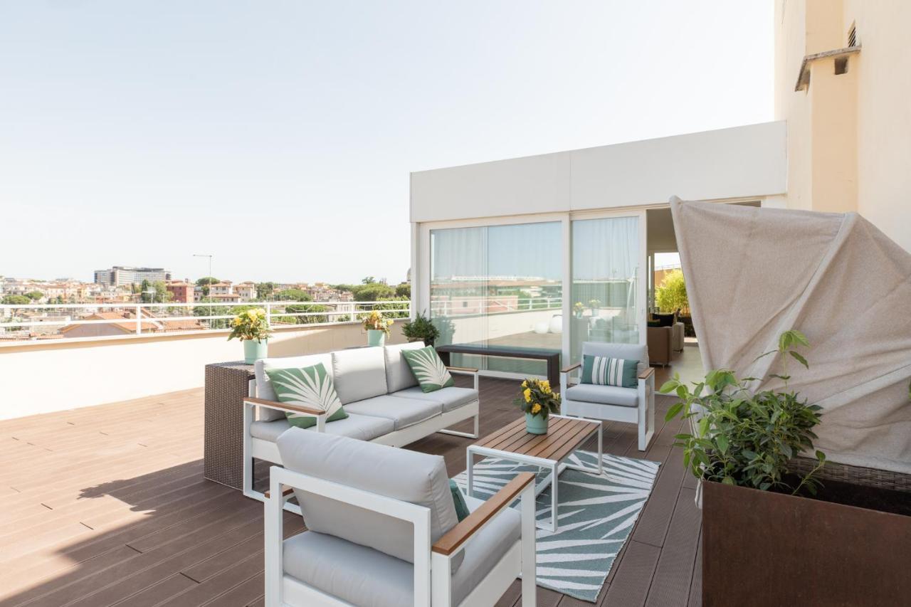 Iflat Garbatella Grand Penthouse Appartement Rome Buitenkant foto